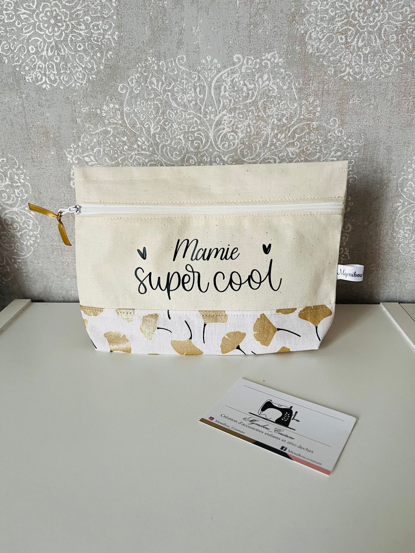 Trousse / pochette personnalisée pour maîtresses, maman ou mamie…