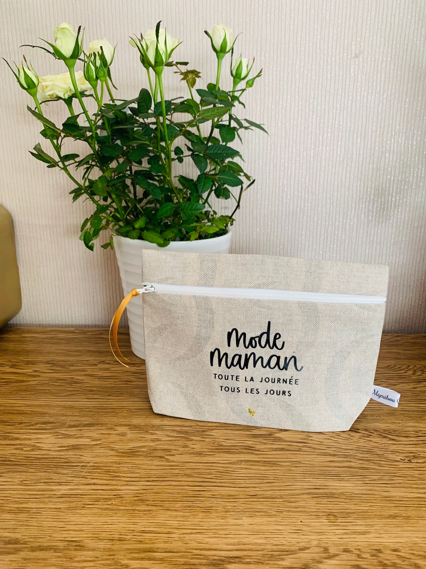 Trousse / pochette personnalisée pour maîtresses, maman ou mamie…