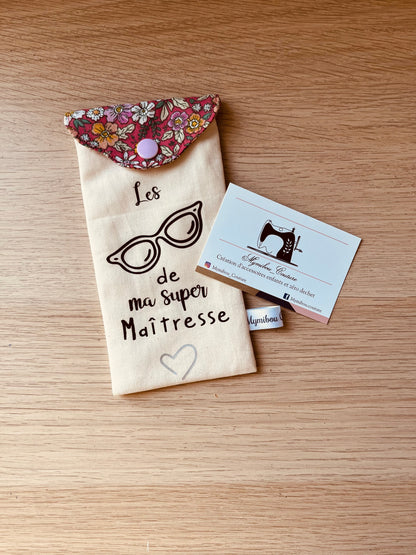 Étui à lunettes « Super Mamie/Papy/Papa /maman »
