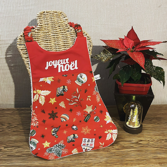Bavoir serviette de Noël