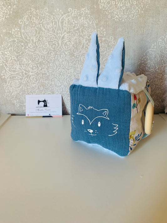 Cube d’éveil Renard bleu
