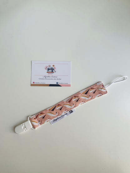 Attache tétine personnalisé